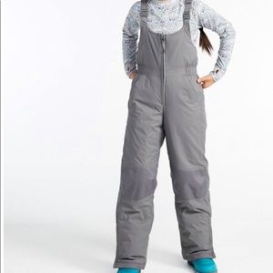 Unisex L.L Bean Insulated Snow Bibs, sz. 6x-7